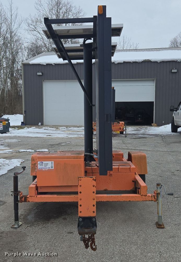 image for item EC3980 American Signal message board trailer 