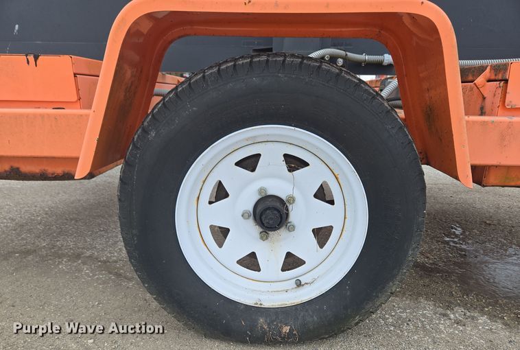 image for item EC3980 American Signal message board trailer 