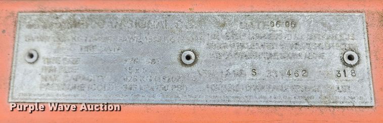 image for item EC3980 American Signal message board trailer 