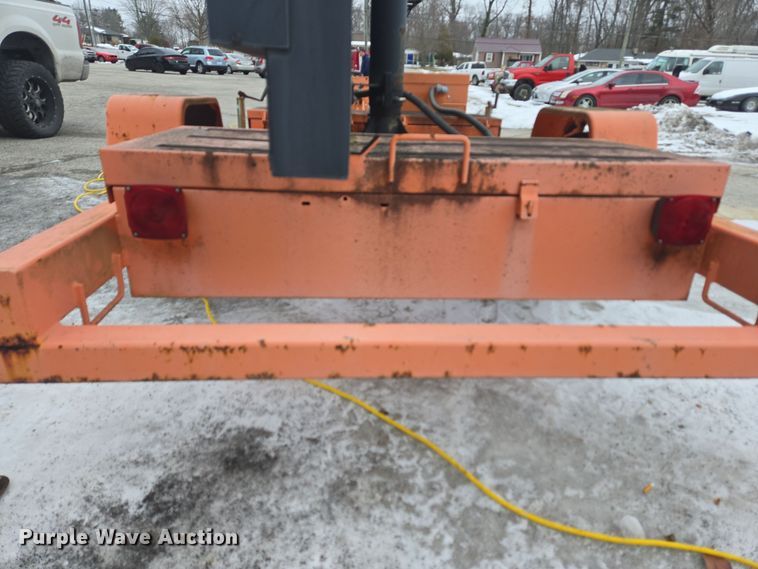 image for item EC3981 American Signal message board trailer 