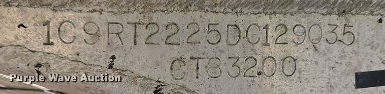 image for item EC3983 1983 Clough Equipment Co. tank trailer