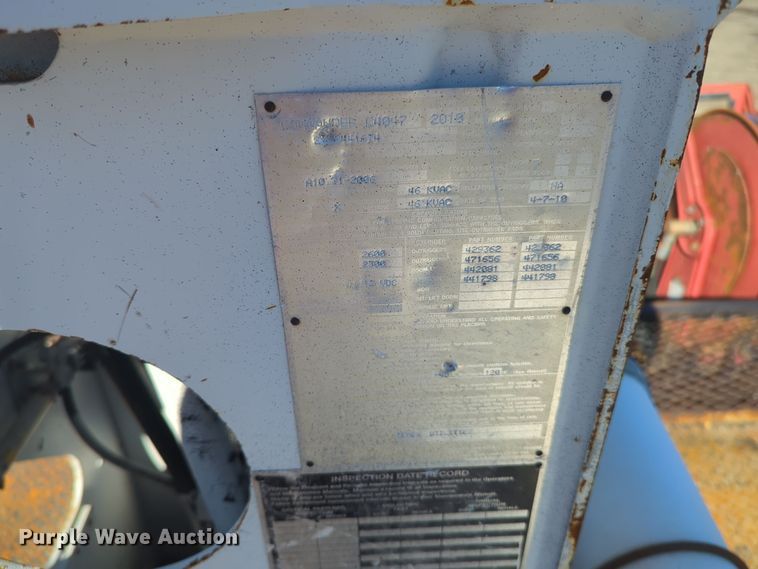 image for item EG2281 2009 Ford F750 Super Duty digger derrick truck