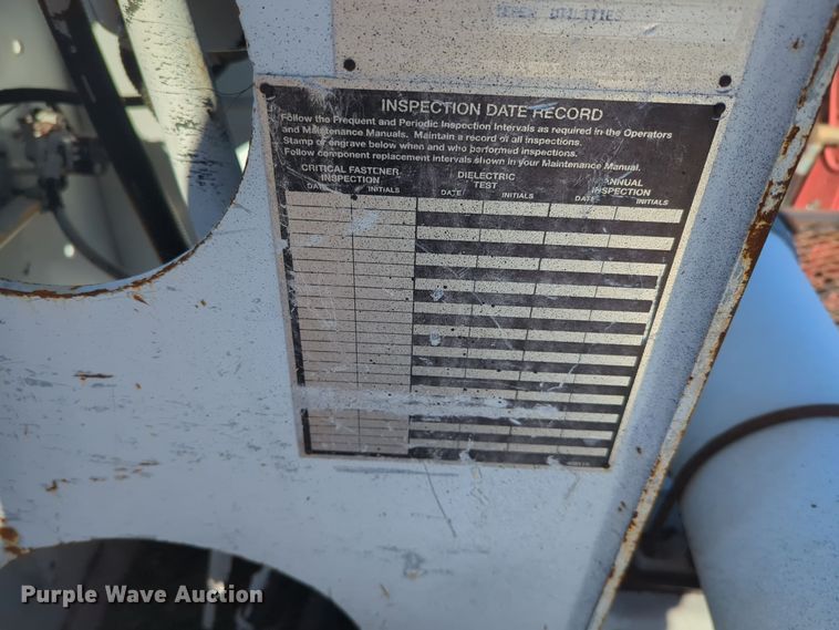 image for item EG2281 2009 Ford F750 Super Duty digger derrick truck