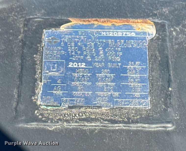 image for item EG2476 2010 Top Hat Inc utility trailer