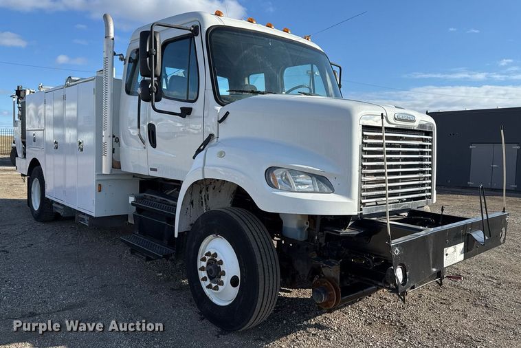 image for item EG2494 2012 Freightliner Business Class M2 Ext. Cab utility / service truck