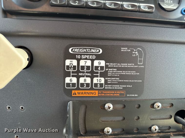 image for item EG2494 2012 Freightliner Business Class M2 Ext. Cab utility / service truck