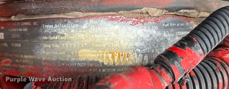 image for item EG2494 2012 Freightliner Business Class M2 Ext. Cab utility / service truck