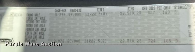 image for item EG2494 2012 Freightliner Business Class M2 Ext. Cab utility / service truck