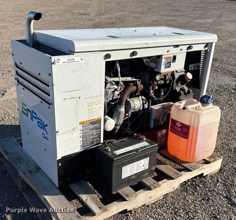 image for item EG2498 2009 Miller EnPak air compressor