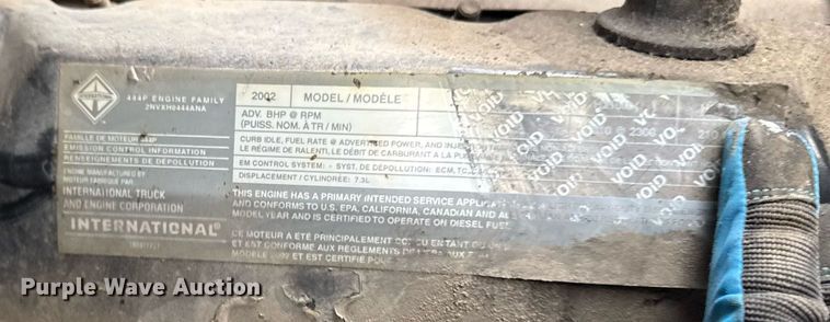 image for item EG7155 2003 Ford F650 Super Duty box truck