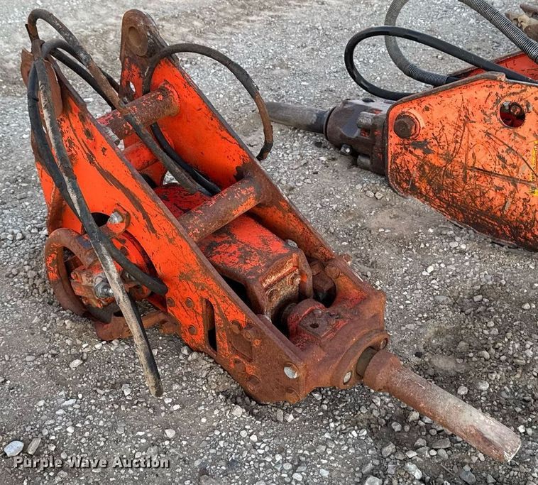 image for item EG7160 (2) NPK Construction Equipment H-4XE breakers