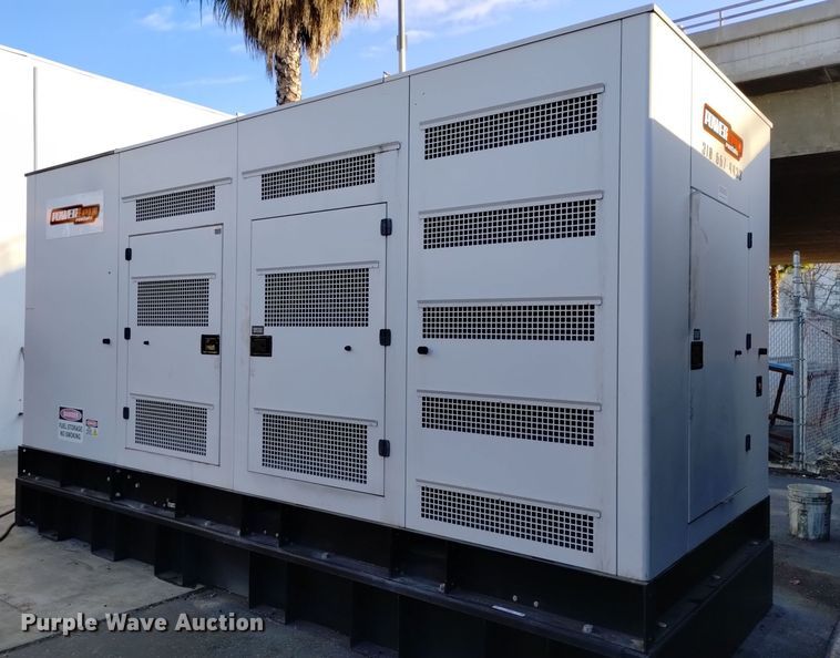 image for item EH0125 2020 Yanmar HDR625VT6CA3213DA 3WV generator