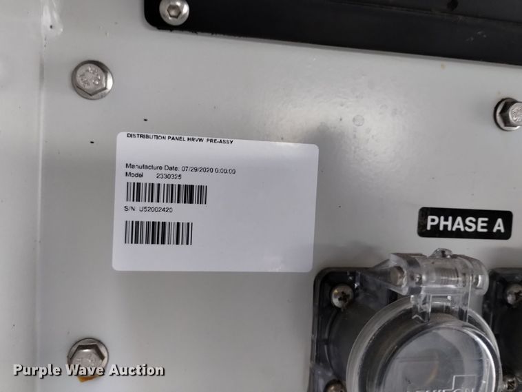 image for item EH0125 2020 Yanmar HDR625VT6CA3213DA 3WV generator