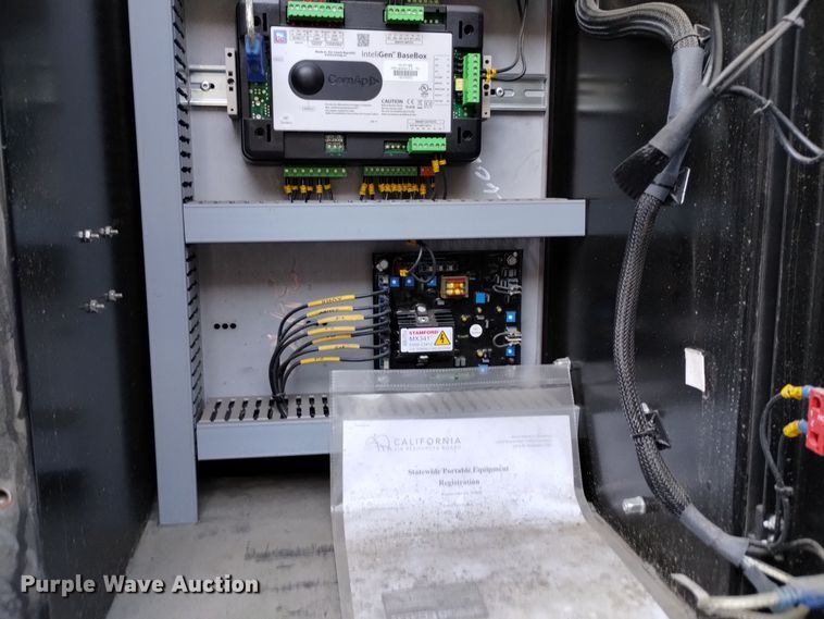 image for item EH0125 2020 Yanmar HDR625VT6CA3213DA 3WV generator