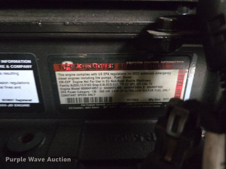 image for item EI4151 2023 Gillette SPJD-2100-3-2-2 generator