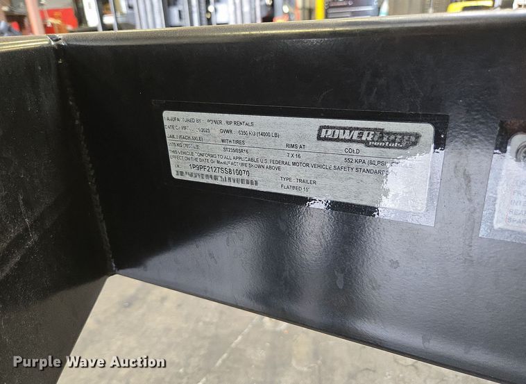 image for item EI4151 2023 Gillette SPJD-2100-3-2-2 generator