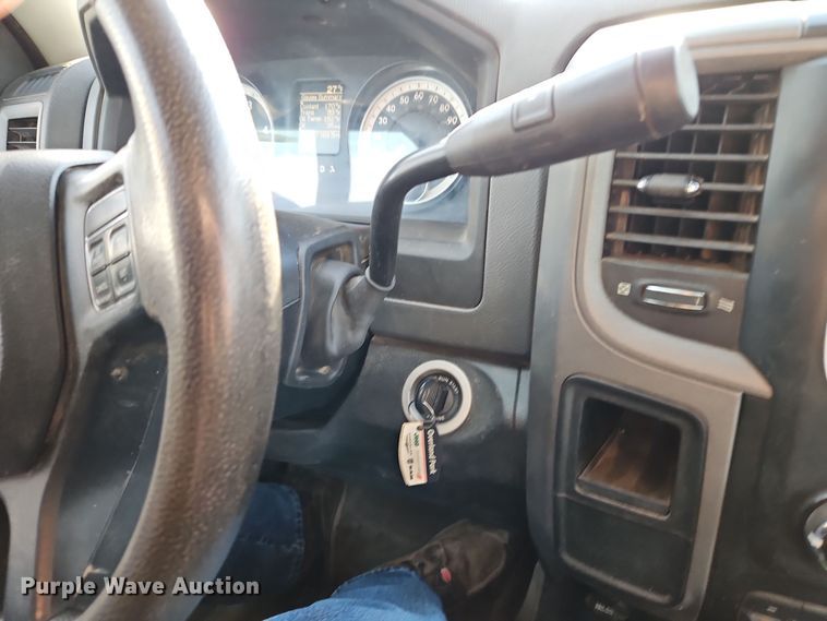 image for item EI8809 2016 Dodge Ram 5500HD Crew Cab flatbed truck