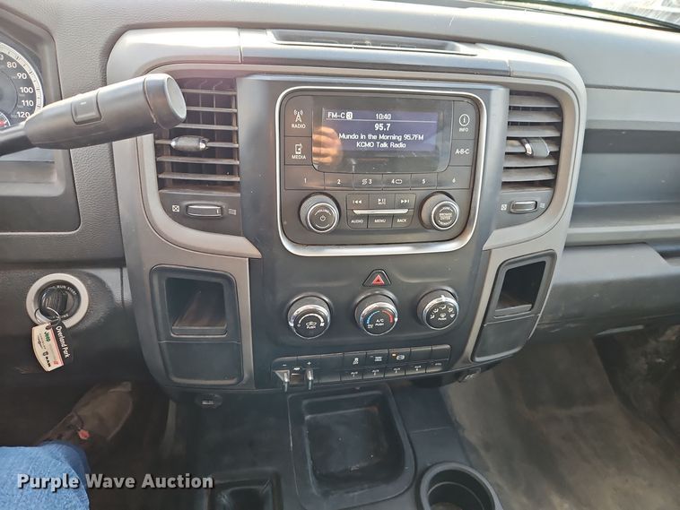 image for item EI8809 2016 Dodge Ram 5500HD Crew Cab flatbed truck