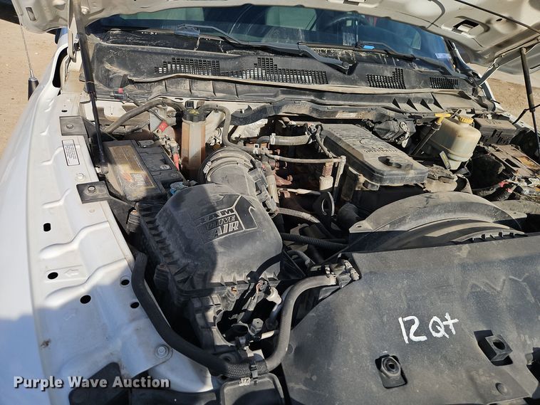 image for item EI8809 2016 Dodge Ram 5500HD Crew Cab flatbed truck