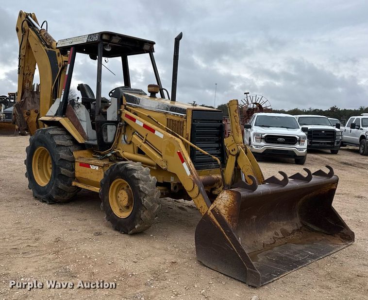image for item EJ3334 1996 Caterpillar 426B backhoe