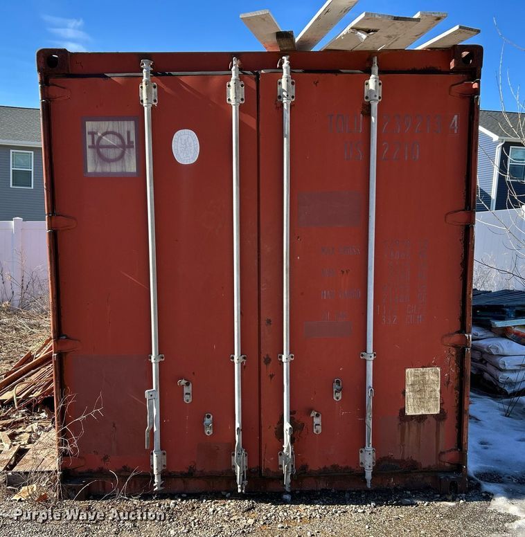 image for item EK2577 Shipping container with concrete tools