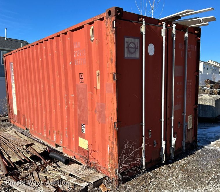 image for item EK2577 Shipping container with concrete tools