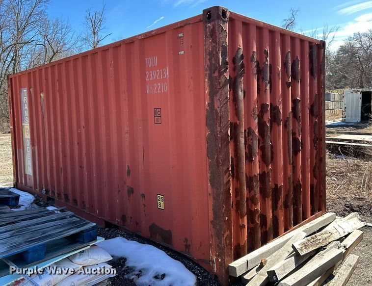 image for item EK2577 Shipping container with concrete tools