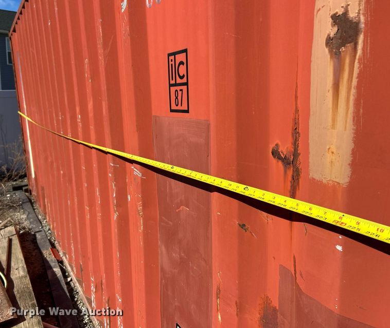 image for item EK2577 Shipping container with concrete tools