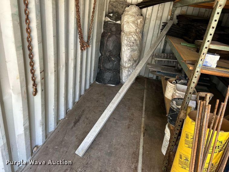 image for item EK2577 Shipping container with concrete tools