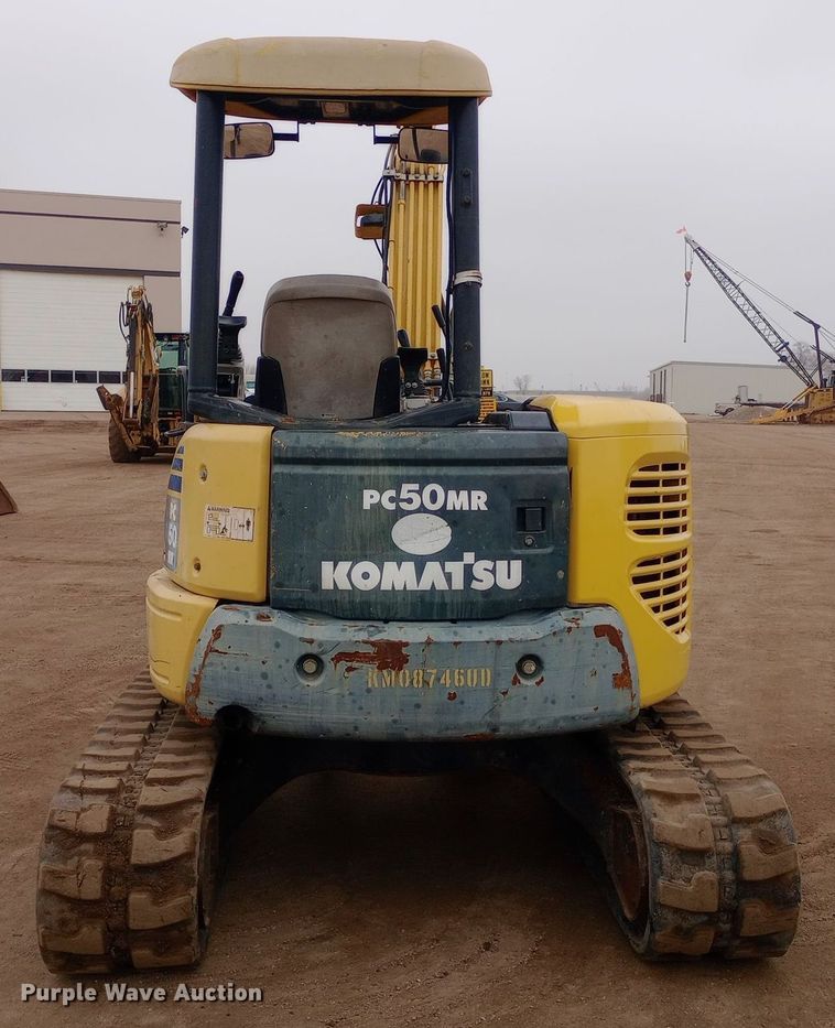 image for item EO0554 2008 Komatsu PC50MR-2 mini excavator