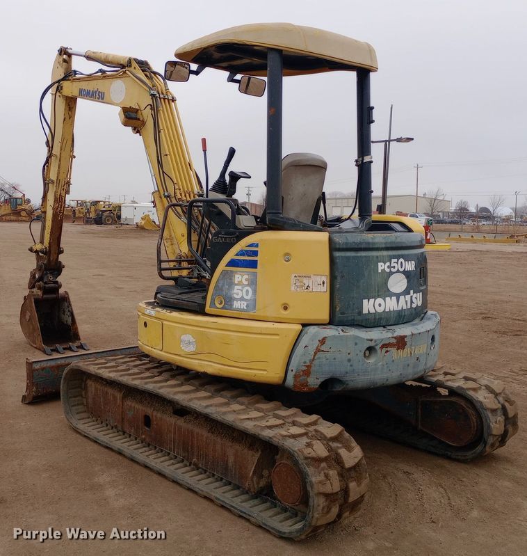 image for item EO0554 2008 Komatsu PC50MR-2 mini excavator