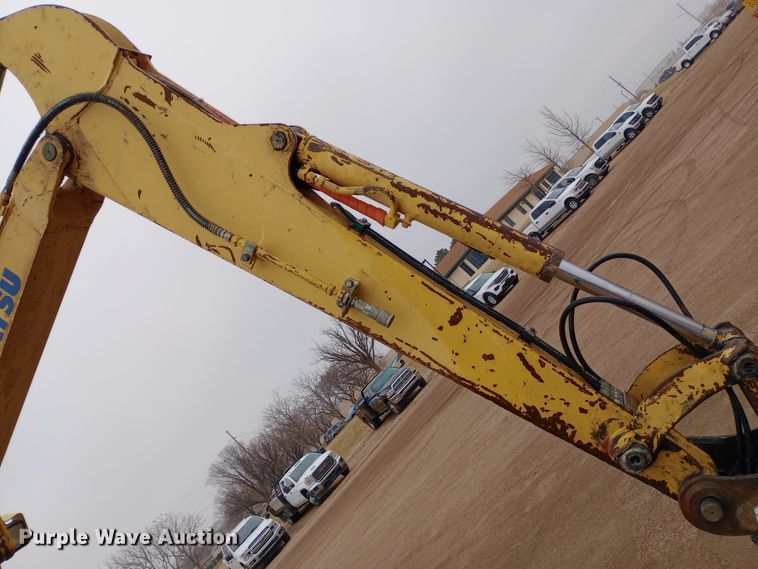 image for item EO0554 2008 Komatsu PC50MR-2 mini excavator