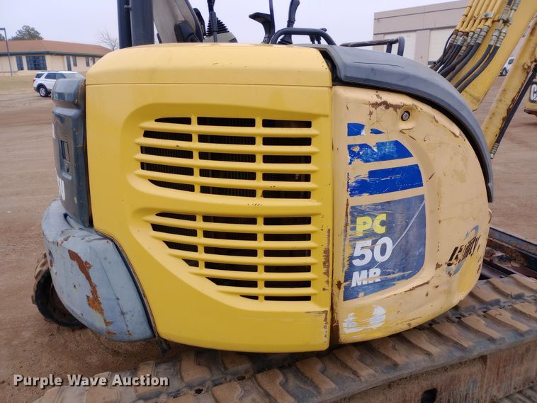 image for item EO0554 2008 Komatsu PC50MR-2 mini excavator