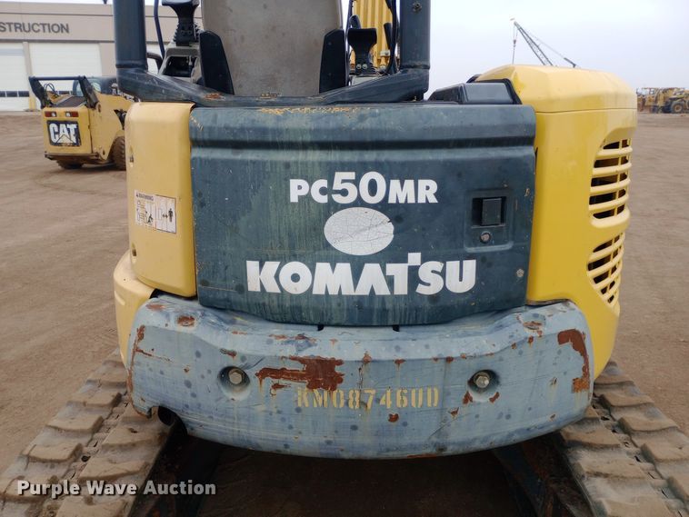 image for item EO0554 2008 Komatsu PC50MR-2 mini excavator