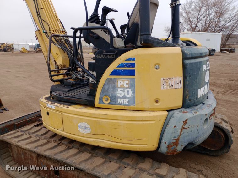 image for item EO0554 2008 Komatsu PC50MR-2 mini excavator