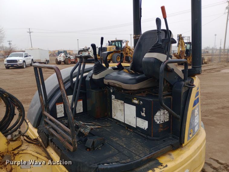 image for item EO0554 2008 Komatsu PC50MR-2 mini excavator