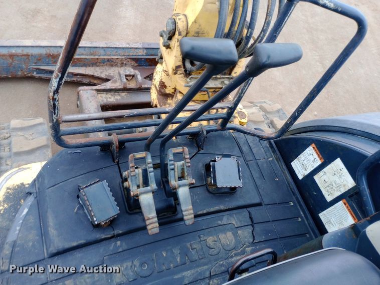 image for item EO0554 2008 Komatsu PC50MR-2 mini excavator