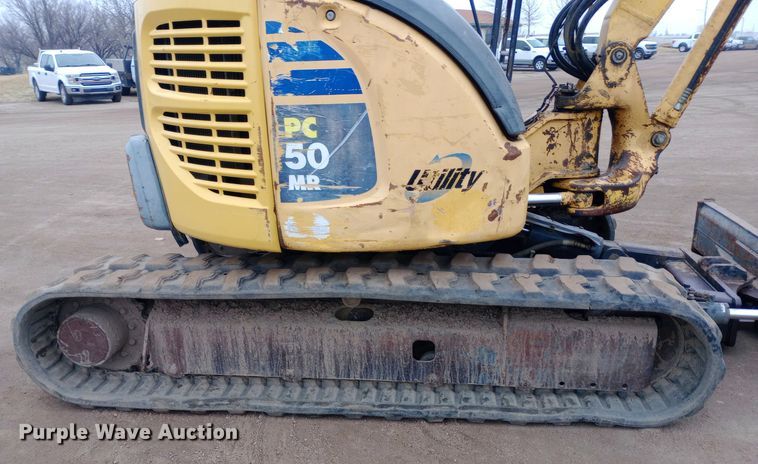 image for item EO0554 2008 Komatsu PC50MR-2 mini excavator
