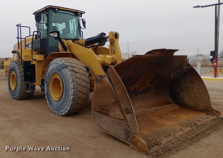 image for item EO0555 2015 Caterpillar 972M wheel loader