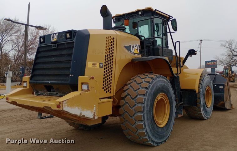 image for item EO0555 2015 Caterpillar 972M wheel loader