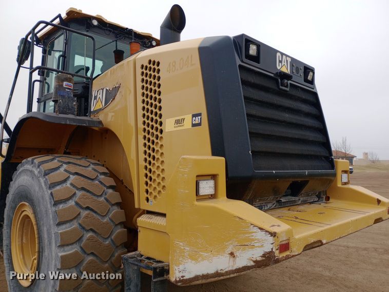 image for item EO0555 2015 Caterpillar 972M wheel loader