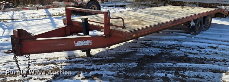 image for item EQ3933 1989 Blair trailer  equipment trailer