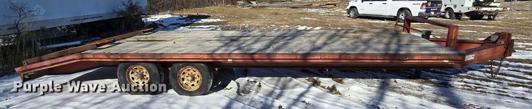 image for item EQ3933 1989 Blair trailer  equipment trailer