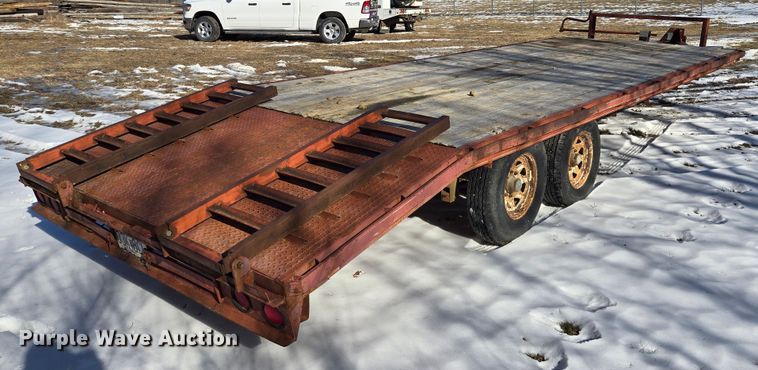 image for item EQ3933 1989 Blair trailer  equipment trailer