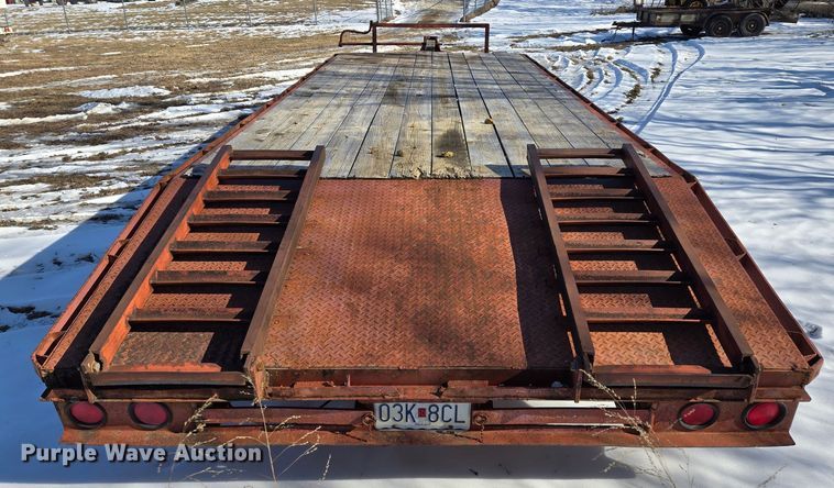 image for item EQ3933 1989 Blair trailer  equipment trailer