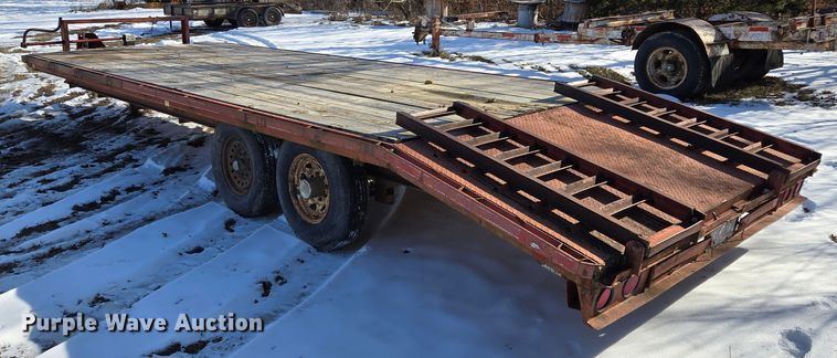 image for item EQ3933 1989 Blair trailer  equipment trailer