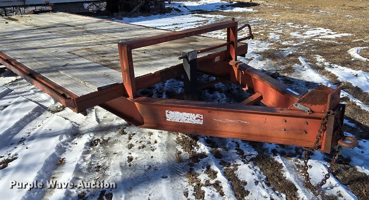 image for item EQ3933 1989 Blair trailer  equipment trailer