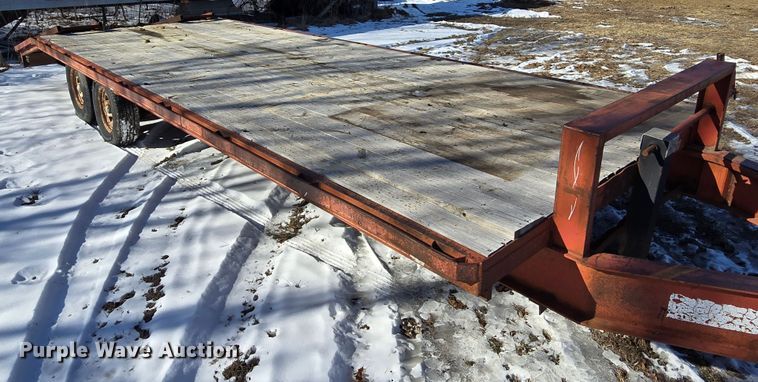 image for item EQ3933 1989 Blair trailer  equipment trailer