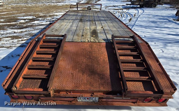 image for item EQ3933 1989 Blair trailer  equipment trailer