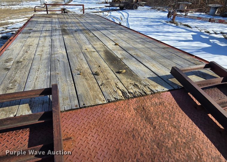 image for item EQ3933 1989 Blair trailer  equipment trailer